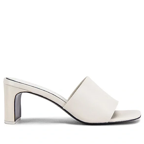rag & bone Cream Mules - Picture 1 of 10